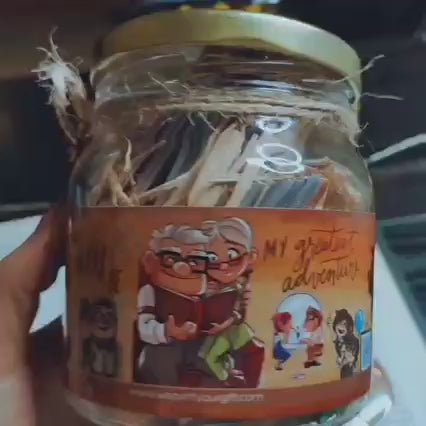 UP Cartoon  Jar