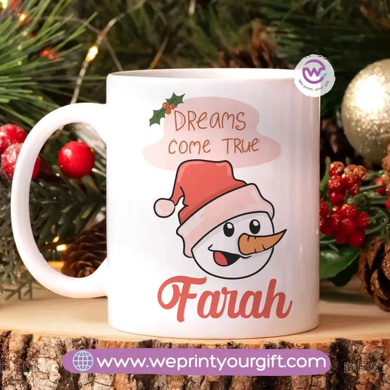 Printed Mug -Christmas - WE PRINT