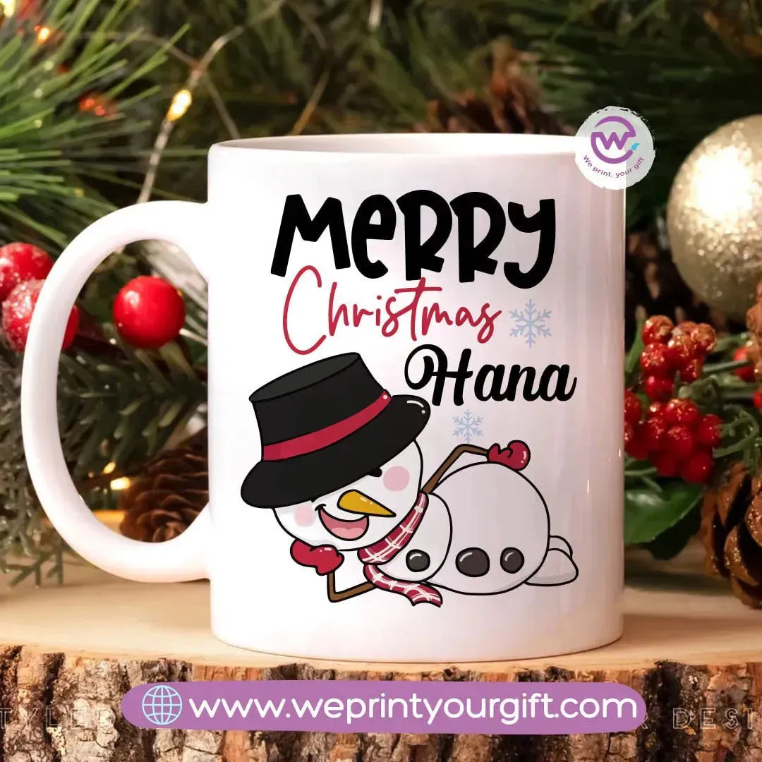 Printed Mug -Christmas - WE PRINT