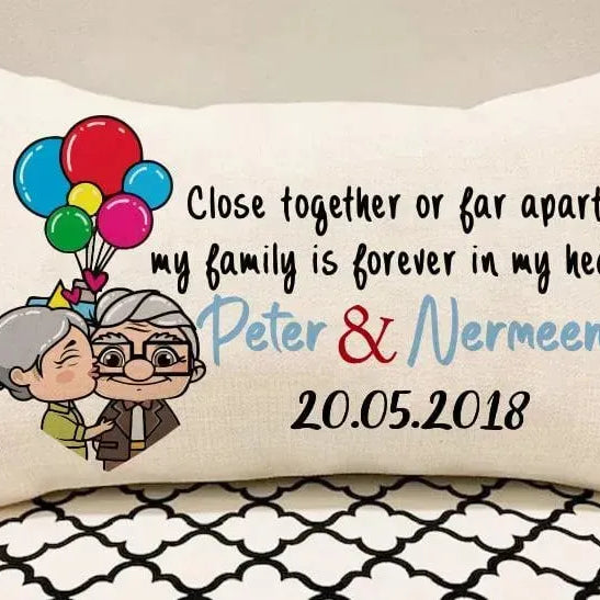 Rectangular Cushion-Valentine's Day - LOVE IS - WE PRINT