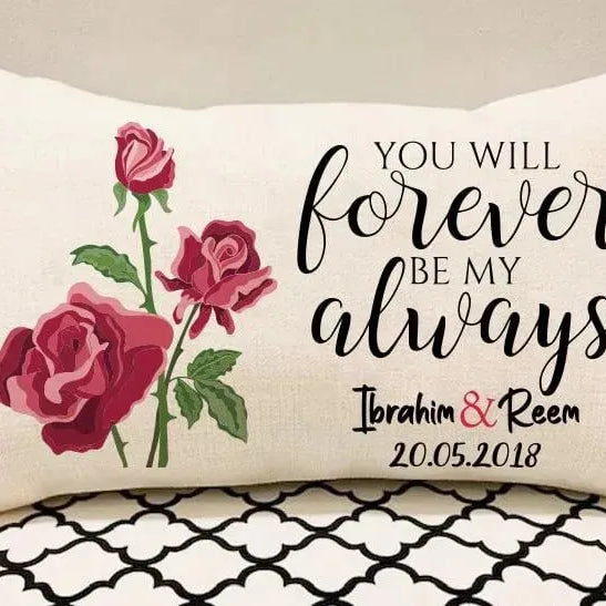 Rectangular Cushion-Valentine's Day - LOVE IS - WE PRINT