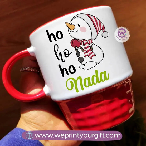Ribbed Ceramic Mug-Christmas Designs - WE PRINT