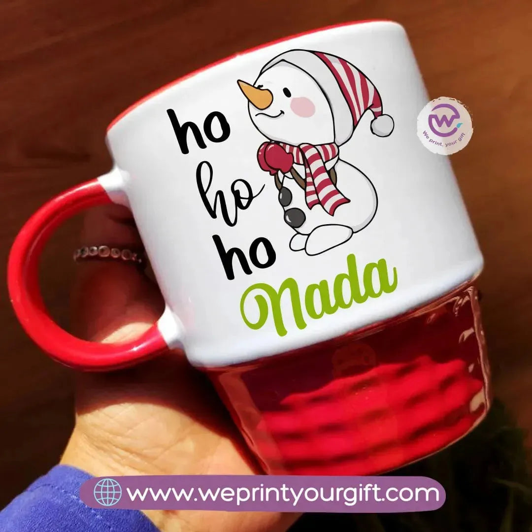Ribbed Ceramic Mug-Christmas Designs - WE PRINT