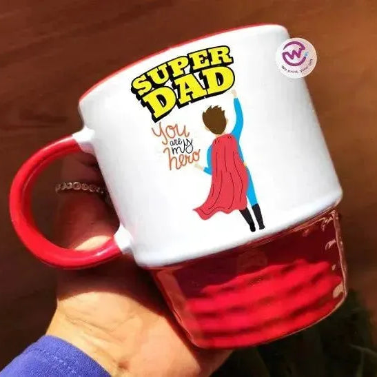 Ribbed Mug - Black -Mother's Day Designs - WE PRINT