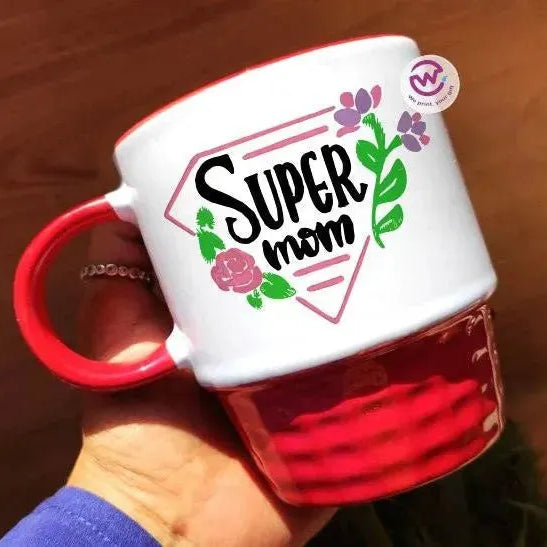 Ribbed Mug - Black -Mother's Day Designs - WE PRINT