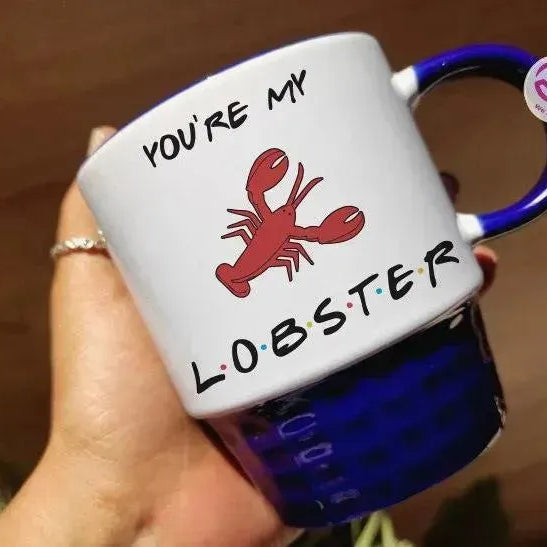 Ribbed Mug - Dark Blue - Friends - WE PRINT