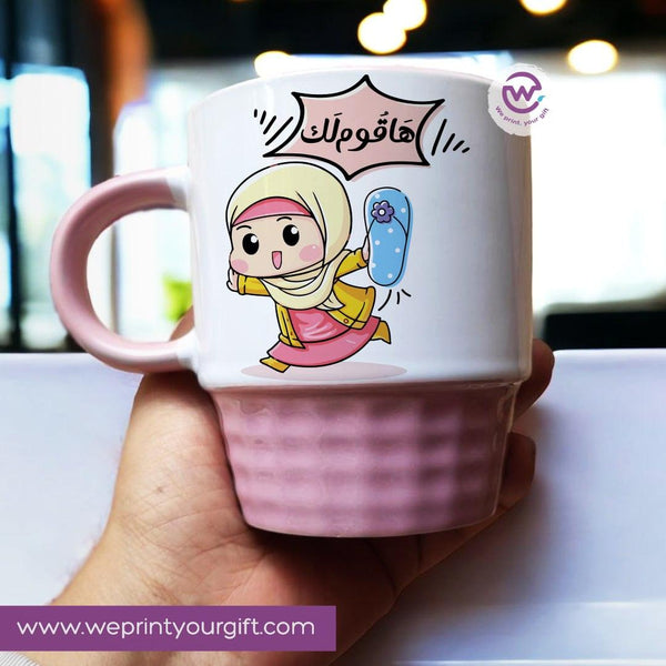 Ribbed Mug -Mother's Day- comics - weprint.yourgift