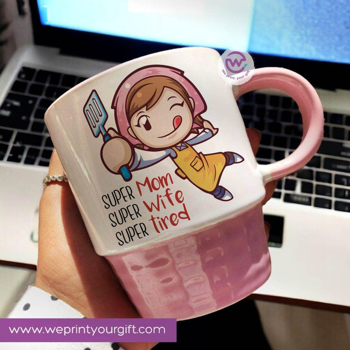 Ribbed Mug -Mother's Day - weprint.yourgift