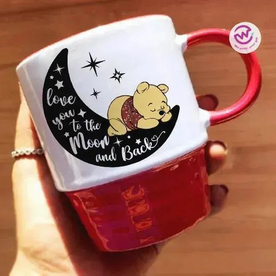 Ribbed Mug - Valentine's Day-love is .... - WE PRINT