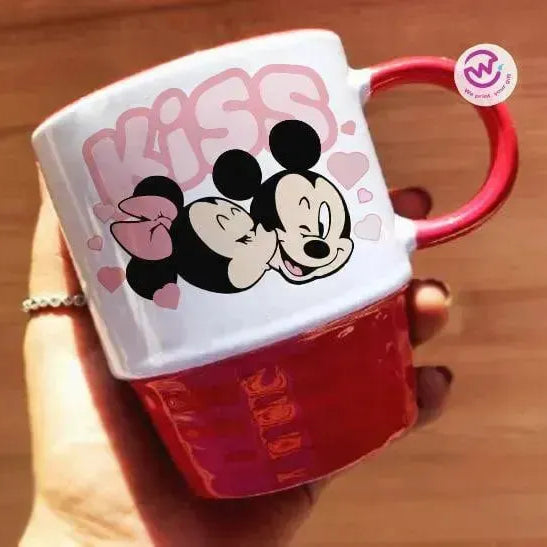 Ribbed Mug - Valentine's Day-love is .... - WE PRINT