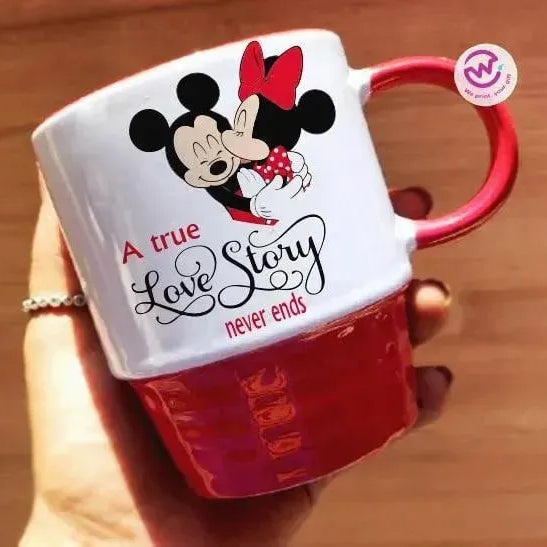 Ribbed Mug - Valentine's Day-love is .... - WE PRINT