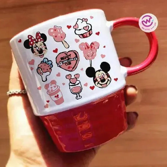 Ribbed Mug - Valentine's Day-love is .... - WE PRINT