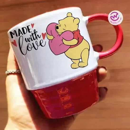 Ribbed Mug - Valentine's Day-love is .... - WE PRINT