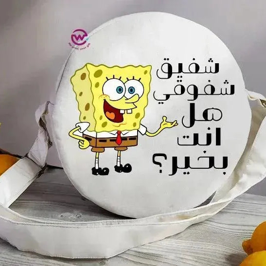 Round Bag-Comic-A - WE PRINT