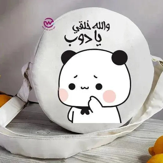 Round Bag-Comic-A - WE PRINT