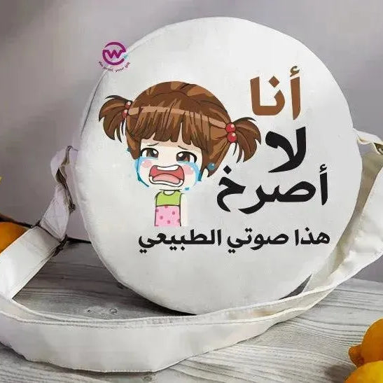 Round Bag-Comic-A - WE PRINT