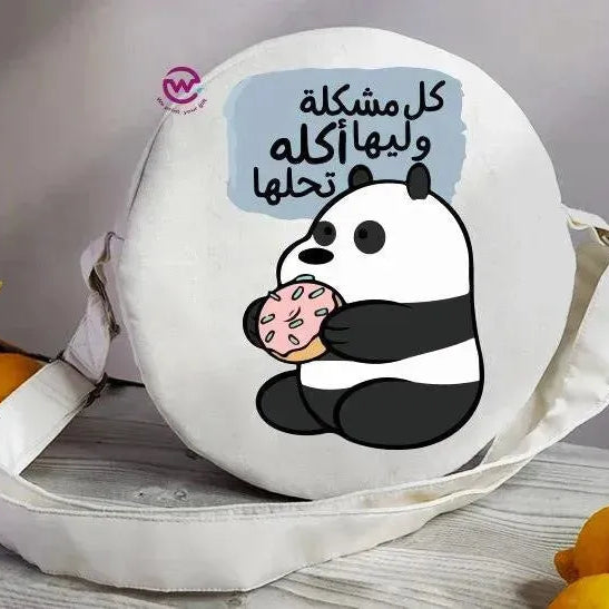 Round Bag - Comic-B - WE PRINT