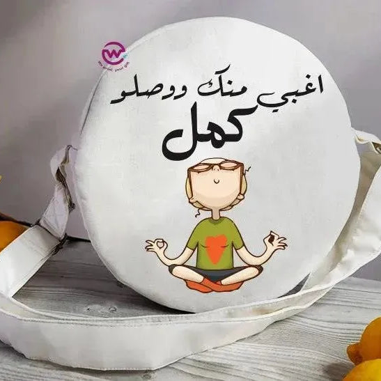 Round Bag - Comic-B - WE PRINT