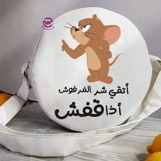 Round Bag - Comic-B - WE PRINT