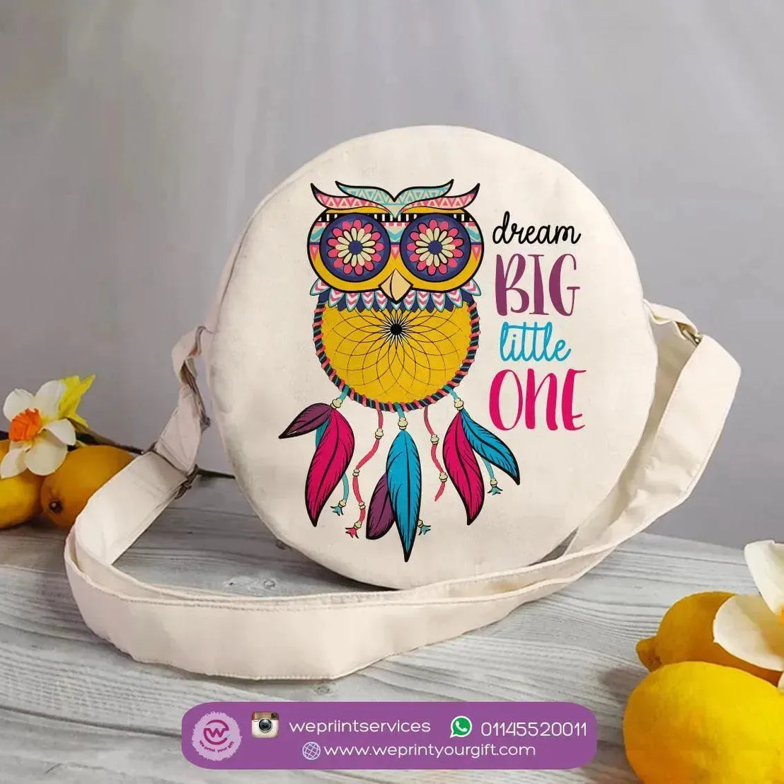 Round Bag - Dream catcher - WE PRINT