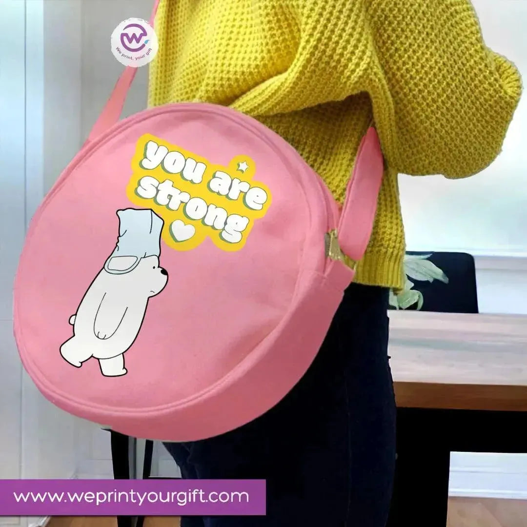 Round Bag -Three Bears - WE PRINT