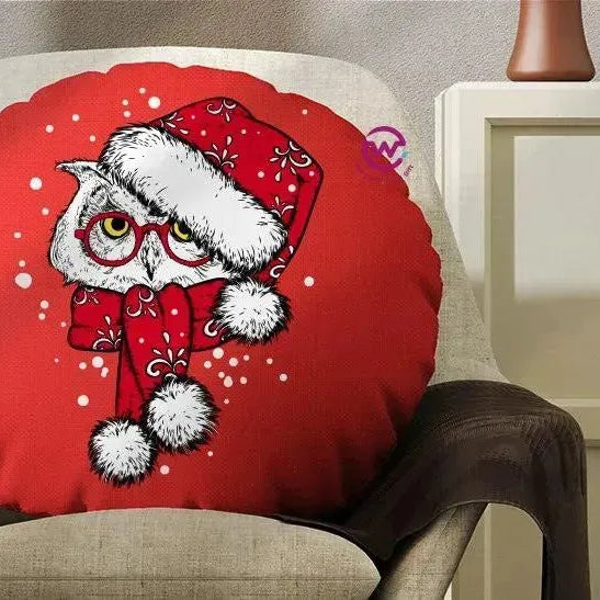 Round Cushion -Christmas 2024 - WE PRINT