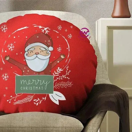 Round Cushion -Christmas 2024 - WE PRINT