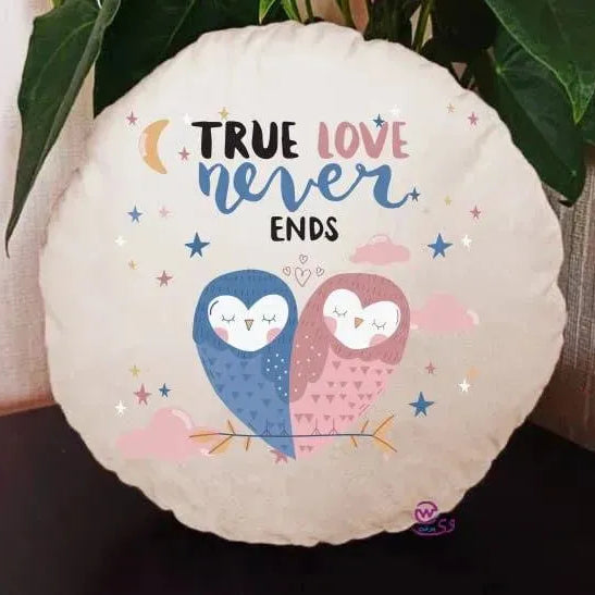 Round Cushion - Valentine's Day-2 - WE PRINT