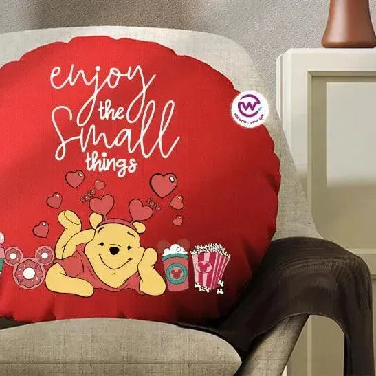 Round Cushion-Valentine - WE PRINT