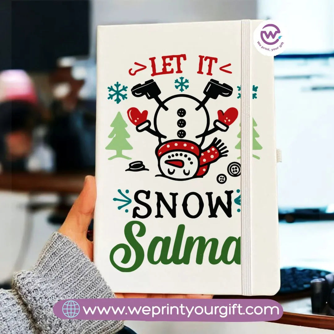 Rubber Notebook-Christmas - WE PRINT