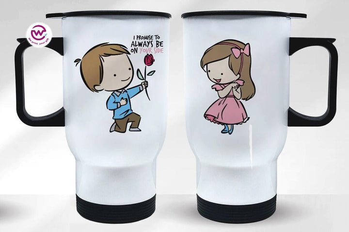 Set - ( 2 Travel mugs ) - Valentine's Day - weprint.yourgift