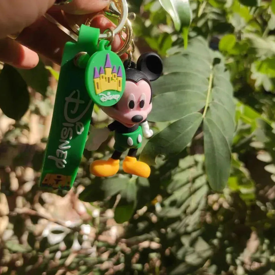 Silicone Keychain-mickey & minnie mouse - WE PRINT