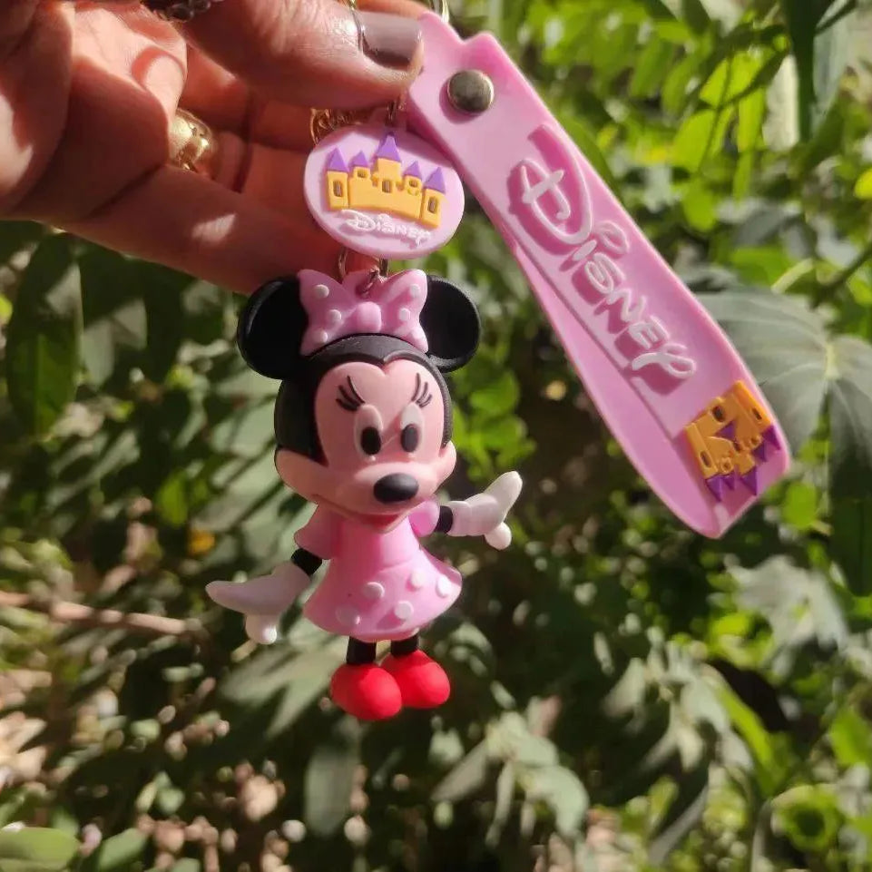 Silicone Keychain-mickey & minnie mouse - WE PRINT