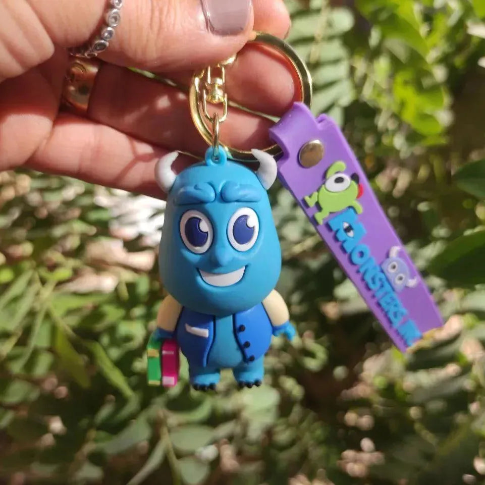 Silicone Keychain-Monster INC. - WE PRINT