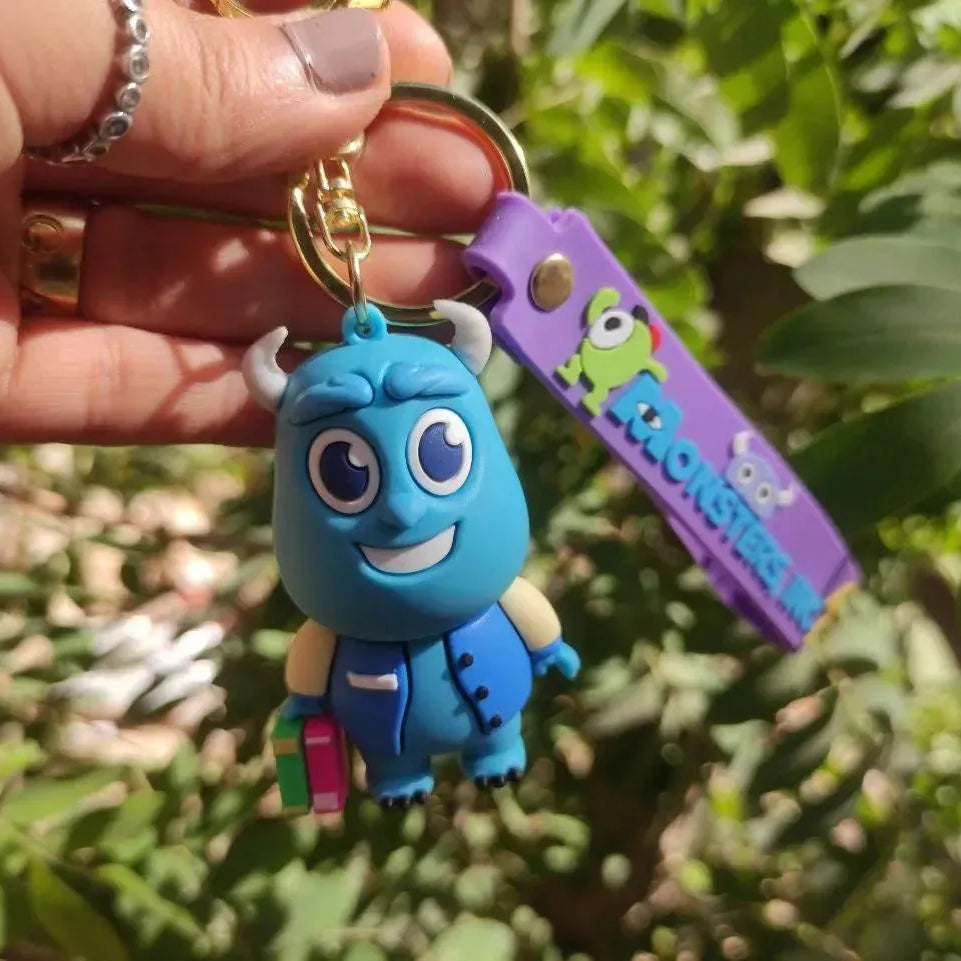 Silicone Keychain-Monster INC. - WE PRINT