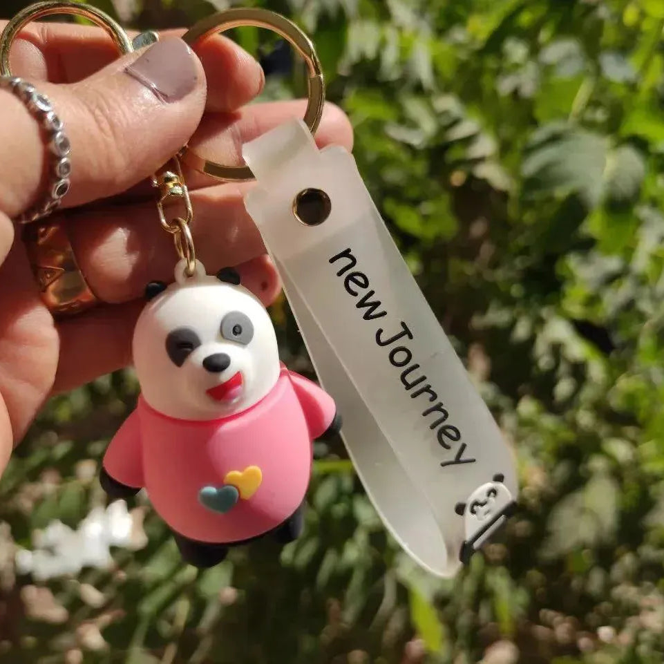 Silicone Keychain-Three Bears - WE PRINT