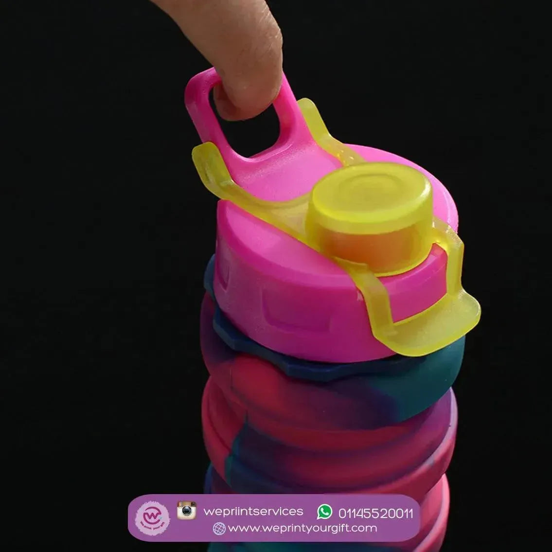 Silicone Water Bottle - WE PRINT