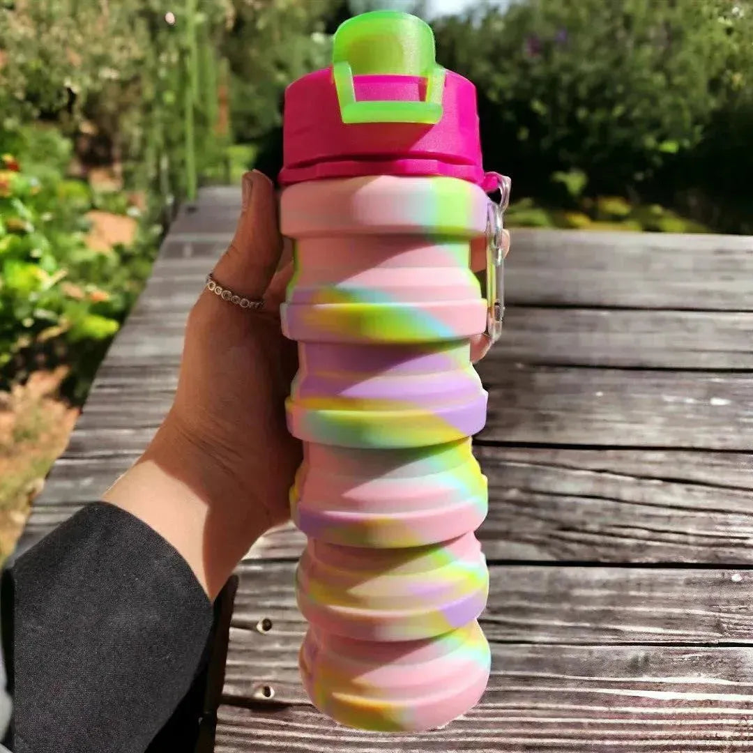 Silicone Water Bottle - WE PRINT