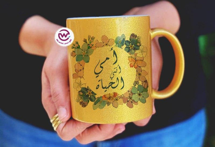 Sparkling mug-Gold-Mother's Day - weprint.yourgift