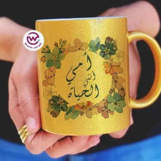 Sparkling mug-Gold-Mother's Day - WE PRINT