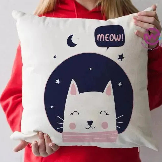 Square Cushion-Cat's - WE PRINT
