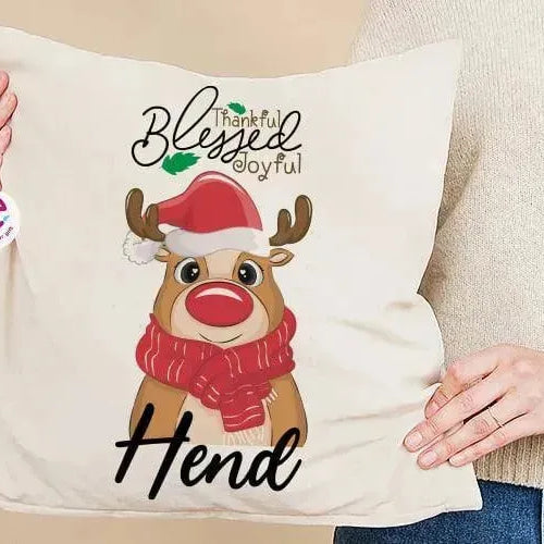 Square Cushion-Christmas - WE PRINT