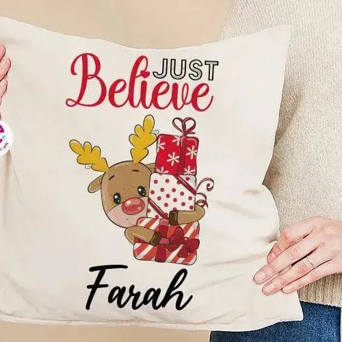 Square Cushion-Christmas - WE PRINT
