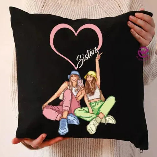 Square Cushion-Friends - WE PRINT