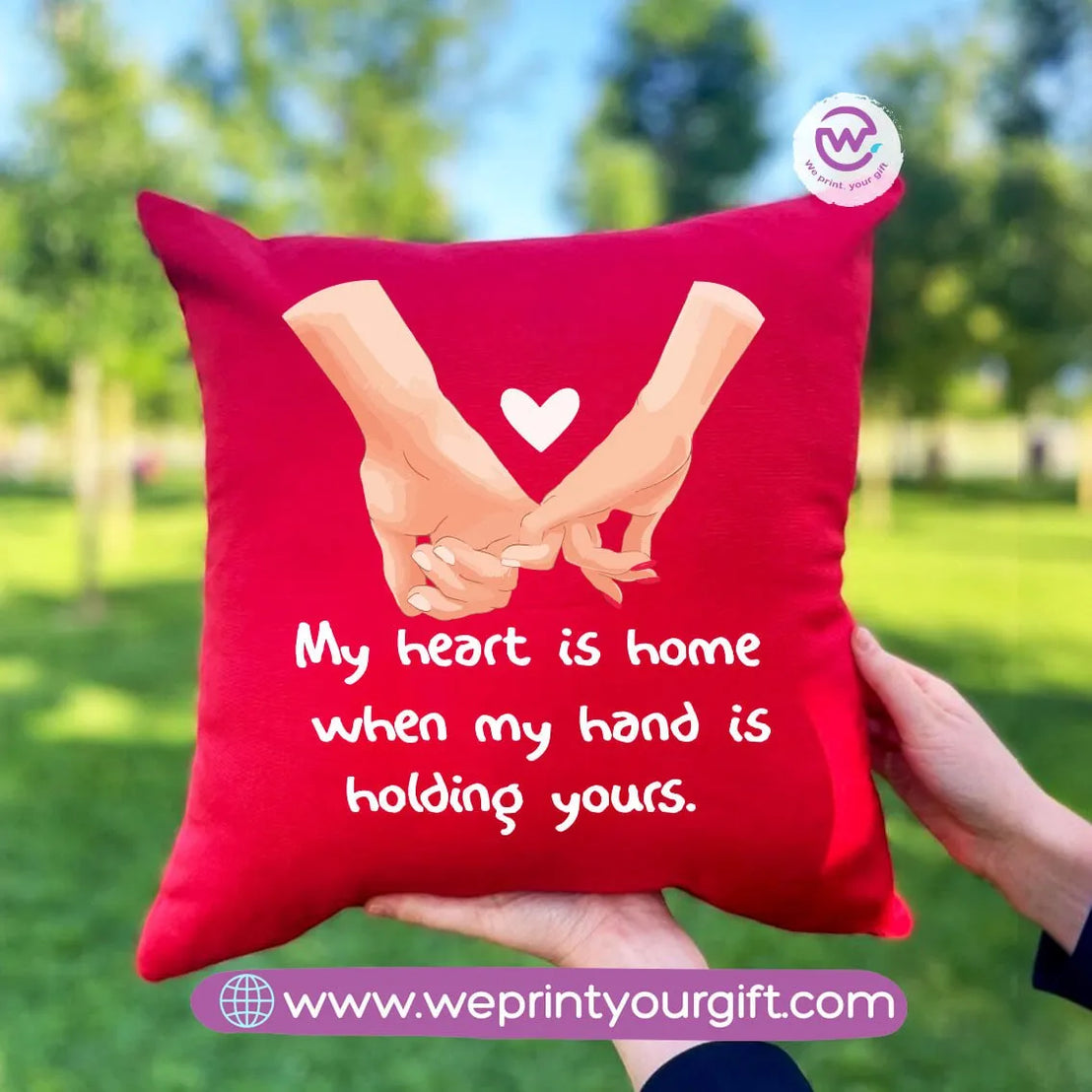 Square Cushion - Love quotes - WE PRINT