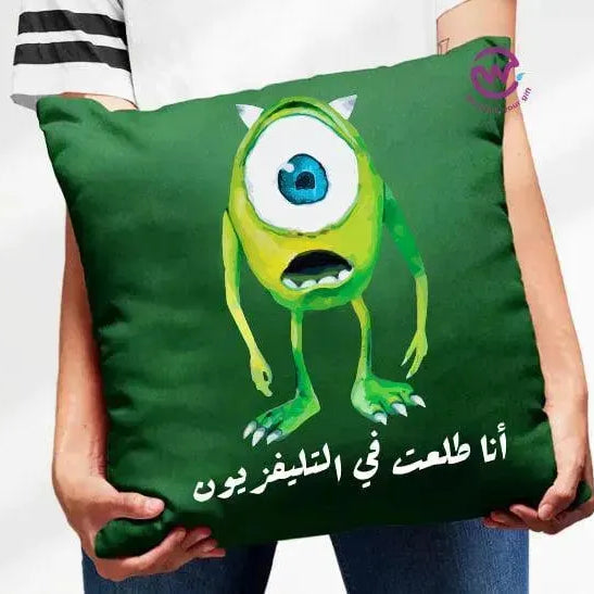 Square Cushion-Monsters, Inc. - WE PRINT