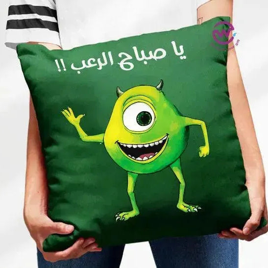 Square Cushion-Monsters, Inc. - WE PRINT