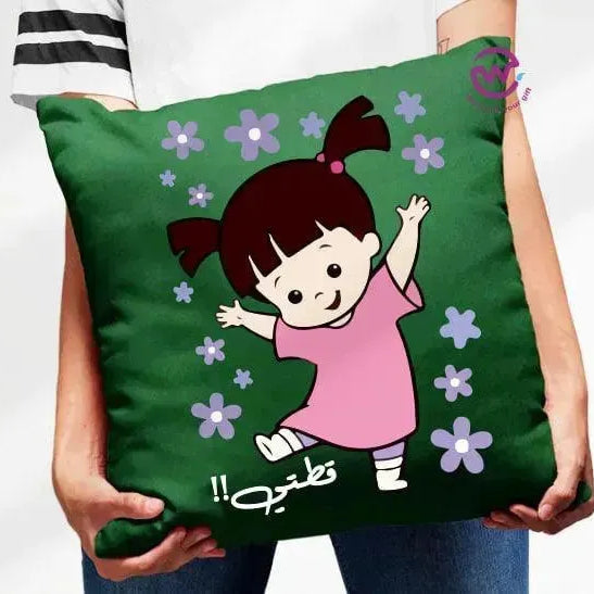 Square Cushion-Monsters, Inc. - WE PRINT