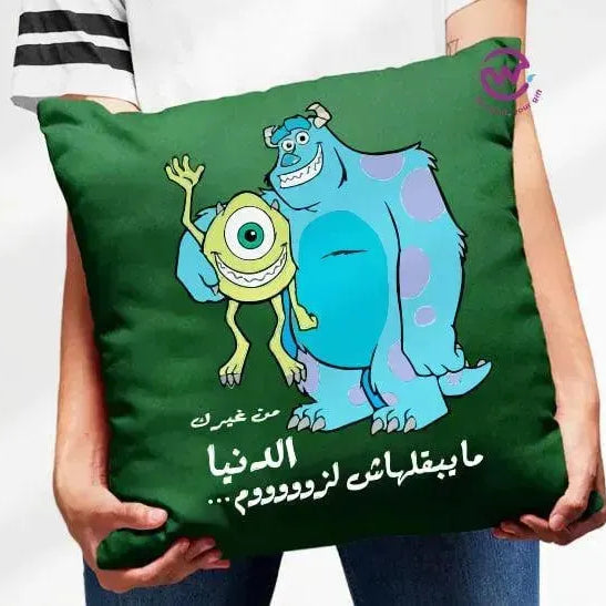 Square Cushion-Monsters, Inc. - WE PRINT