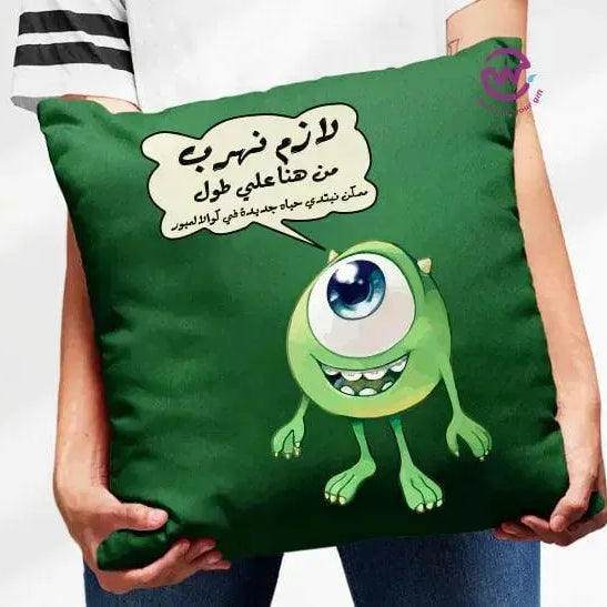 Square Cushion-Monsters, Inc. - WE PRINT